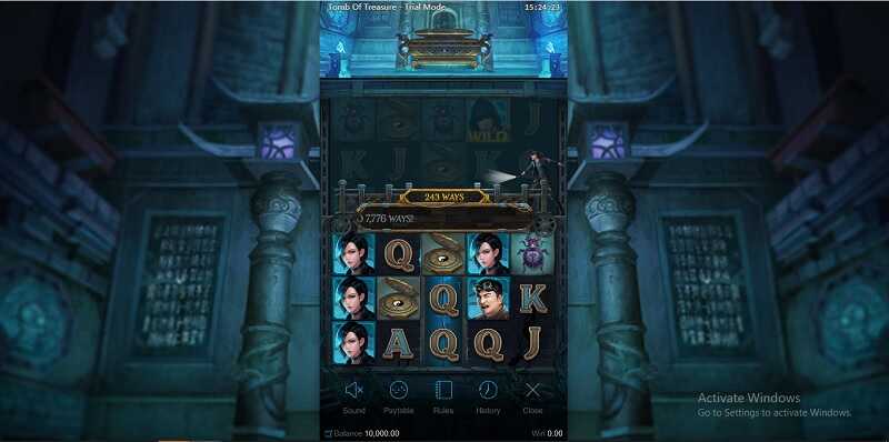 รีวิวสล็อต Tomb of Treasure รีวิวสล็อต Tomb of Treasure